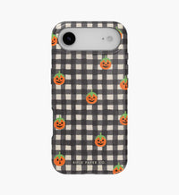 Tracy & Co Phone Case - Pumpkin Gingham