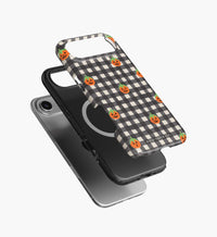 Tracy & Co Phone Case - Pumpkin Gingham