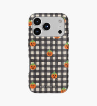 Tracy & Co Phone Case - Pumpkin Gingham