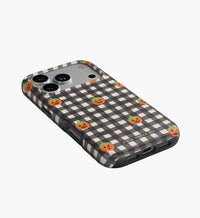 Tracy & Co Phone Case - Pumpkin Gingham
