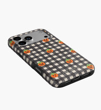 Tracy & Co Phone Case - Pumpkin Gingham