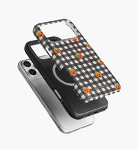 Tracy & Co Phone Case - Pumpkin Gingham