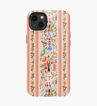 Tracy & Co Phone Case - Holly Jolly Nutcracker