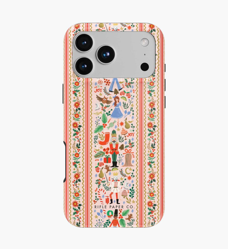 Tracy & Co Phone Case - Holly Jolly Nutcracker