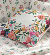 Tracy & Co Embroidered Pillow Cover - Garden Party