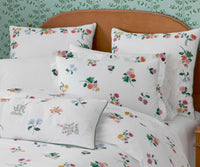 Tracy & Co Embroidered Pillow Cover - Dahlia
