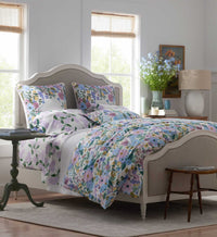 Tracy & Co Embroidered Pillow Cover - Garden Party Ivory