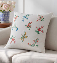 Tracy & Co Embroidered Pillow Cover - Amelia