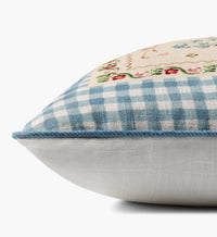 Tracy & Co Country Home Embroidered Pillow - Multi