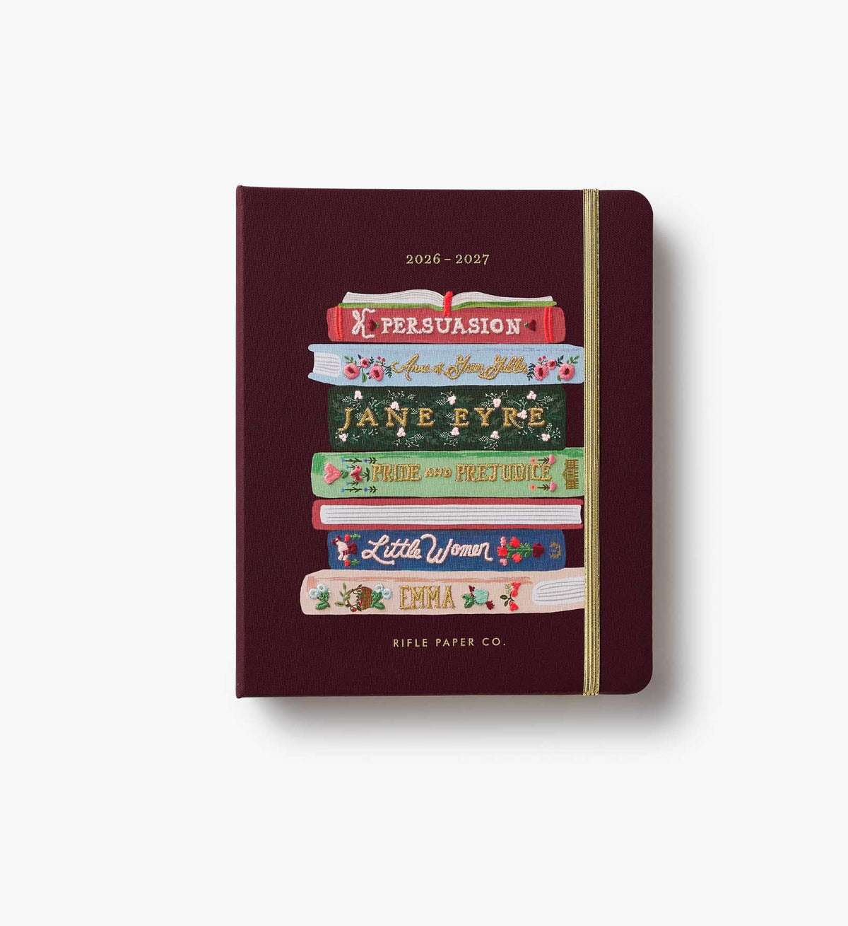 Tracy & Co 2026-2027 17-Month Academic Covered Spiral Planner - Ladies Night Book Club