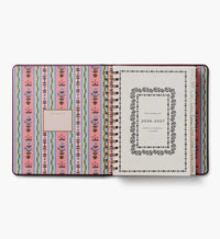 Tracy & Co 2026-2027 17-Month Academic Covered Spiral Planner - Ladies Night Book Club
