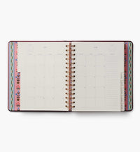 Tracy & Co 2026-2027 17-Month Academic Covered Spiral Planner - Ladies Night Book Club