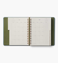 Tracy & Co 2026-2027 17-Month Academic Covered Spiral Planner - Paisley