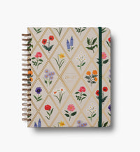 Tracy & Co 2026-2027 17-Month Academic Hardcover Spiral Planner - Garden Study