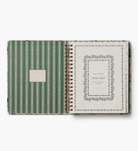 Tracy & Co 2026-2027 17-Month Academic Hardcover Spiral Planner - Garden Study
