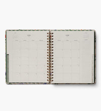 Tracy & Co 2026-2027 17-Month Academic Hardcover Spiral Planner - Garden Study