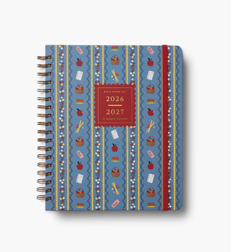 Tracy & Co 2026-2027 17-Month Academic Hardcover Spiral Planner - Schoolhouse