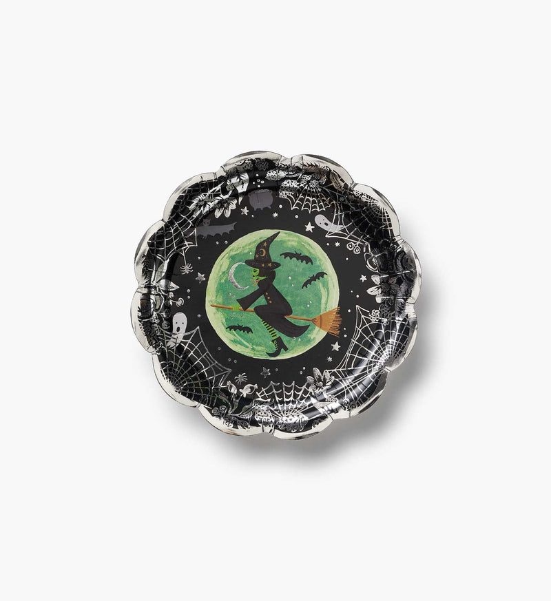Tracy & Co Small Paper Plates - Witches Brew