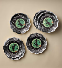 Tracy & Co Small Paper Plates - Witches Brew