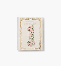 Tracy & Co Numbered Foil Balloon - Pink Hydrangea