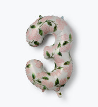 Tracy & Co Numbered Foil Balloon - Pink Hydrangea
