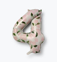 Tracy & Co Numbered Foil Balloon - Pink Hydrangea