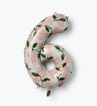 Tracy & Co Numbered Foil Balloon - Pink Hydrangea