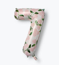 Tracy & Co Numbered Foil Balloon - Pink Hydrangea