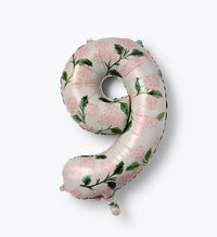 Tracy & Co Numbered Foil Balloon - Pink Hydrangea
