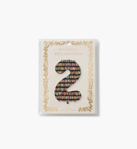 Tracy & Co Numbered Foil Balloon - Candles