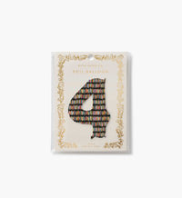 Tracy & Co Numbered Foil Balloon - Candles