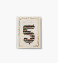 Tracy & Co Numbered Foil Balloon - Candles