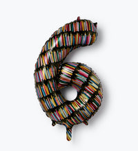 Tracy & Co Numbered Foil Balloon - Candles