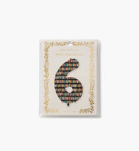 Tracy & Co Numbered Foil Balloon - Candles