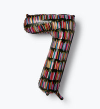 Tracy & Co Numbered Foil Balloon - Candles