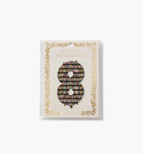 Tracy & Co Numbered Foil Balloon - Candles