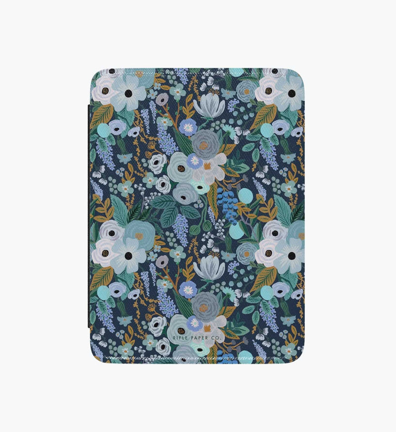 Tracy & Co Kindle Paperwhite Case - Garden Party Blue