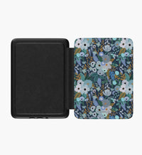 Tracy & Co Kindle Paperwhite Case - Garden Party Blue