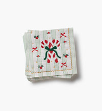 Tracy & Co Paper Cocktail Napkins - Holly Jolly