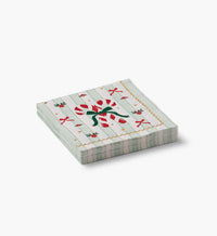 Tracy & Co Paper Cocktail Napkins - Holly Jolly