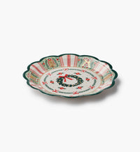 Tracy & Co Small Paper Plates - Holly Jolly