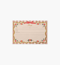 Tracy & Co Recipe Cards - Holly Jolly