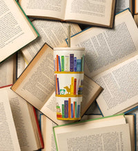 Tracy & Co 24 oz. Cold Cup - Book Club
