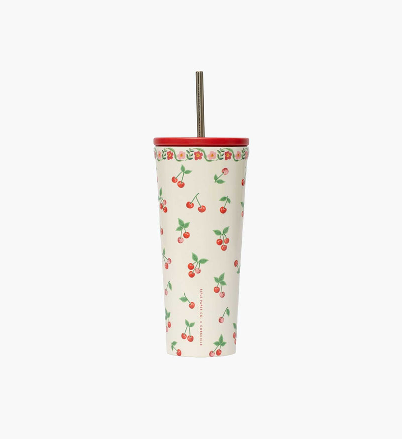 Tracy & Co 24 oz. Cold Cup - Cherries