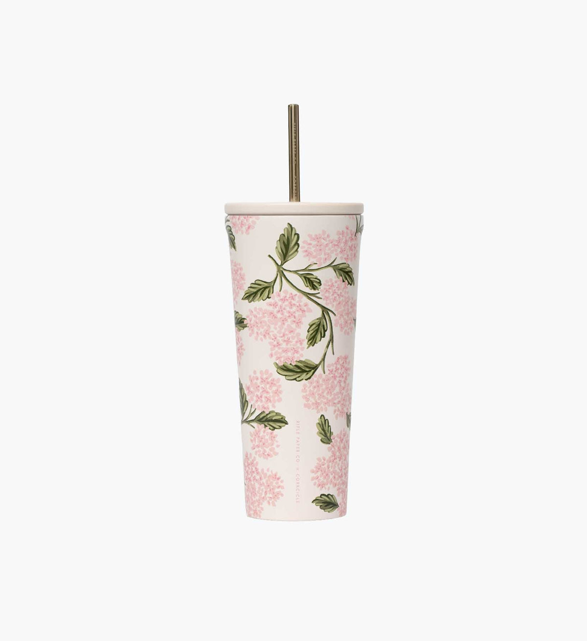 Tracy & Co 24 oz. Cold Cup - Pink Hydrangea