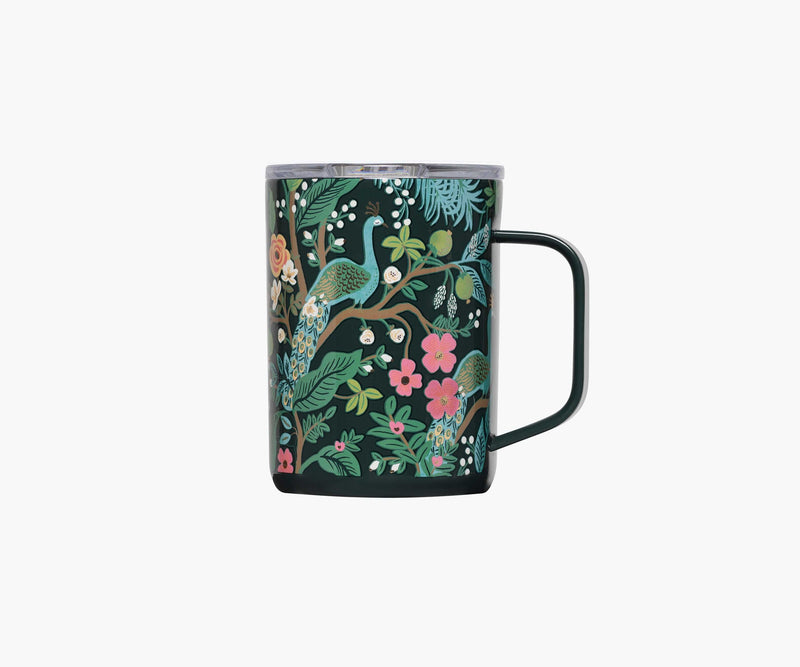 Tracy & Co 16 oz. Coffee Mug - Peacock