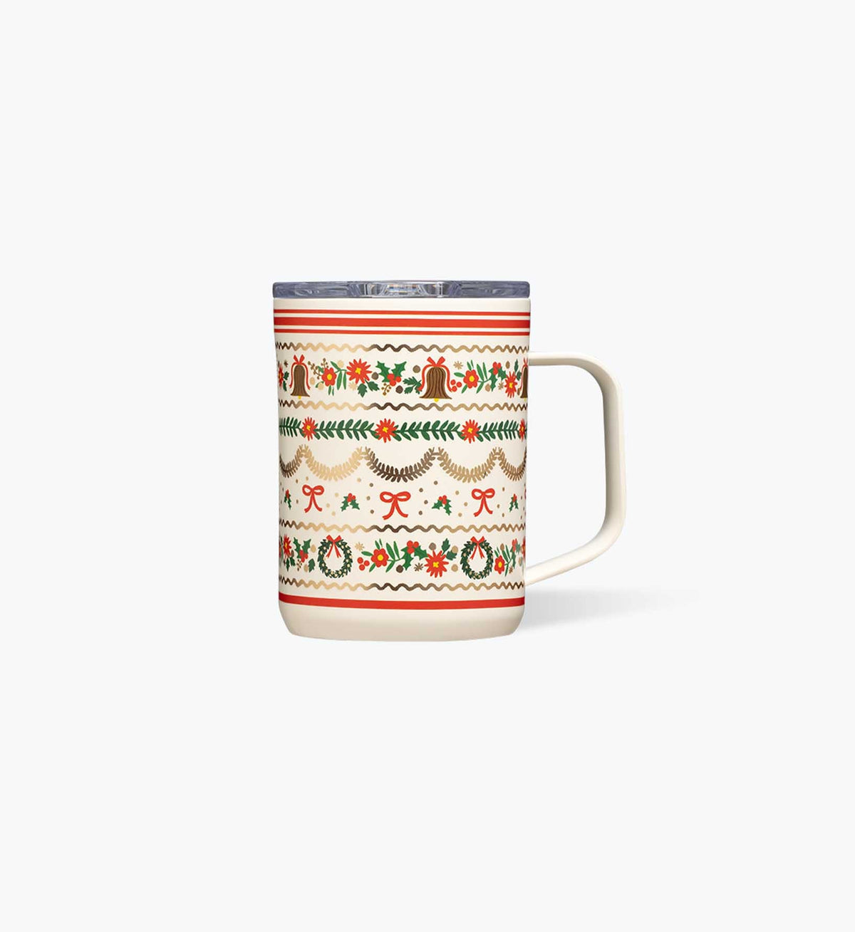 Tracy & Co 16 oz. Coffee Mug - Holly Jolly