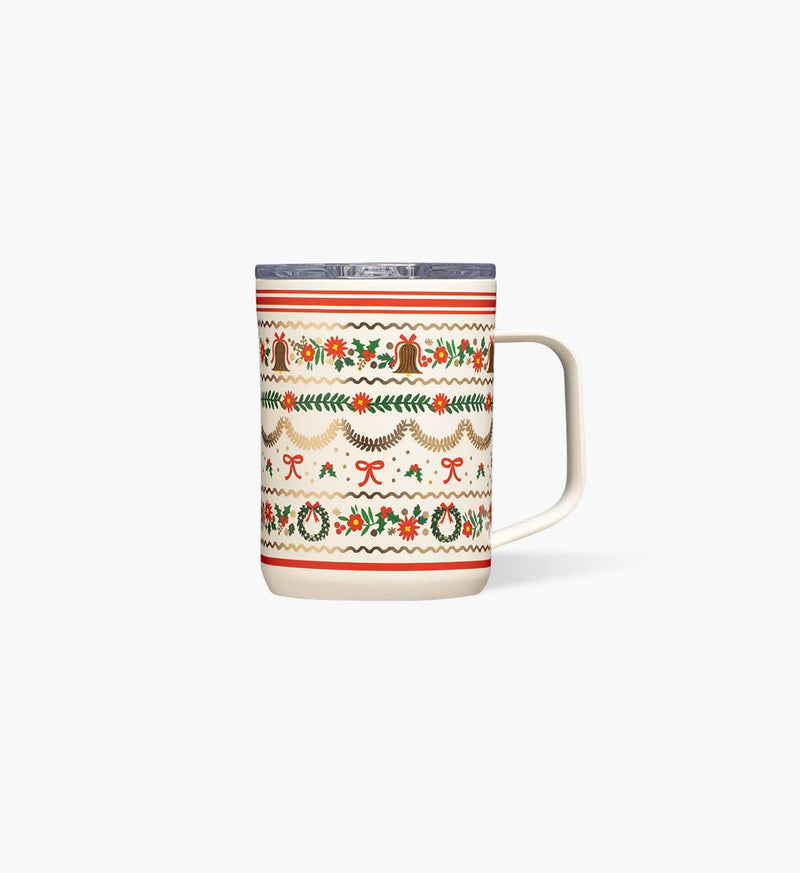 Tracy & Co 16 oz. Coffee Mug - Holly Jolly
