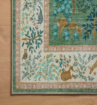 Tracy & Co Canopy Woodland Printed Rug - Sage