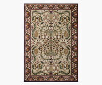 Tracy & Co Canopy Edie Printed Rug - Aubergine